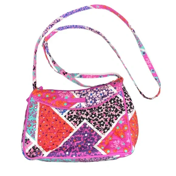 Vera Bradley Little Crossbody Modern Medley - Picture 2 of 8